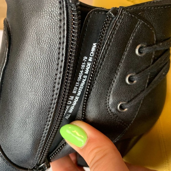 Baretraps Womens Roscoe Ankle Heeled Booties Size 6M Black Career Side Zip - Picture 4 of 16